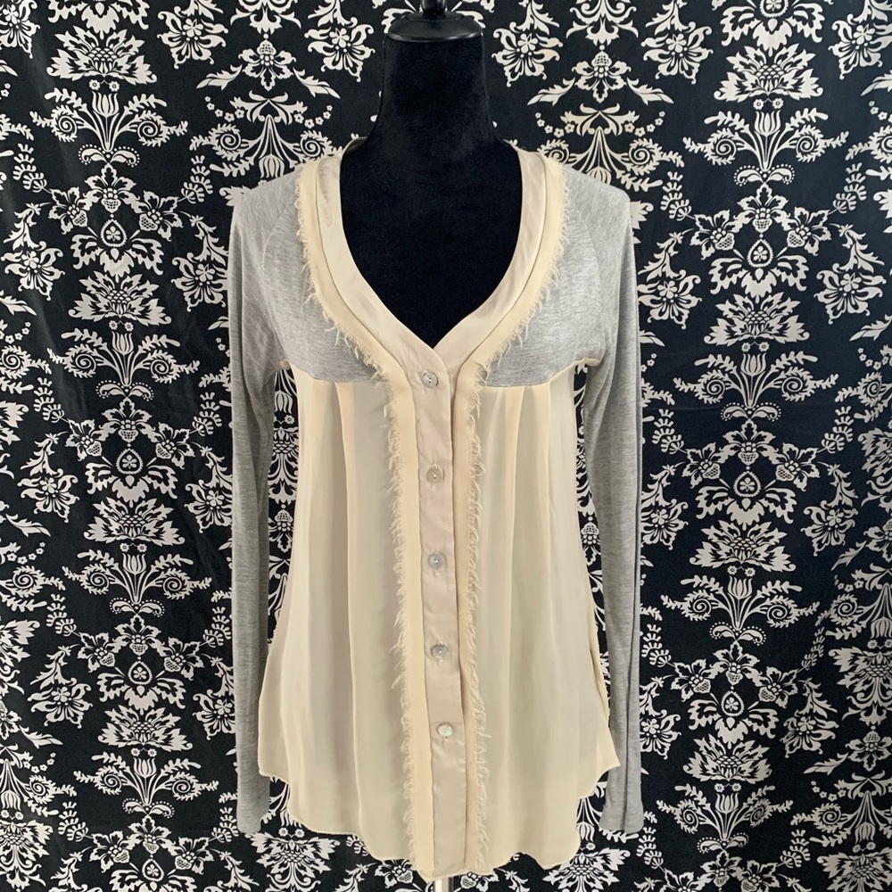 🦇 Vintage Dolan Long-Line Silk Cardigan 🦇